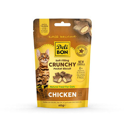 Delibon - Delibon Tavuklu Bisküvi Kedi Ödül Maması 60 g 