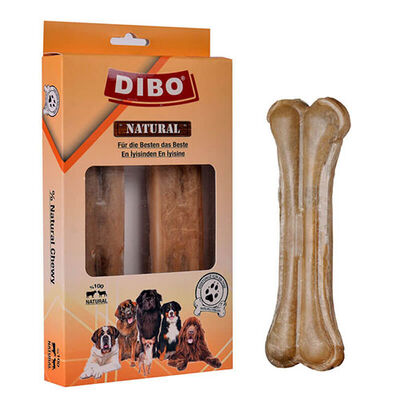 Dibo Natürel Press Kemik Köpek Ödülü 2'li 75-80 Gr 13 Cm 