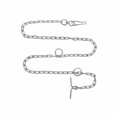 Doggie Bahçe Bağlama ve Gezdirme Zinciri Galvaniz 0,3x150 Cm 