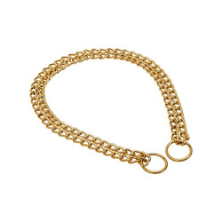 Doggie Boğma Zincir Köpek Eğitim Tasması 3,5x55 Cm - Thumbnail