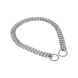 Doggie Boğma Zincir Köpek Eğitim Tasması 3,5x55 Cm - Thumbnail