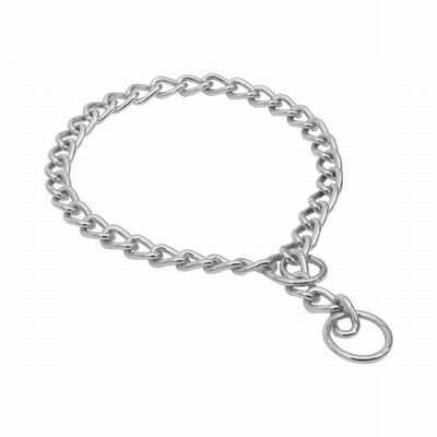 Doggie Boğma Zincir Krom Kaplama Eğitim Tasması 3,5x55 55 Cm 