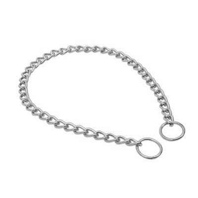 Doggie Boğma Zincir Krom Kaplama Eğitim Tasması 3,5x65 65 Cm 