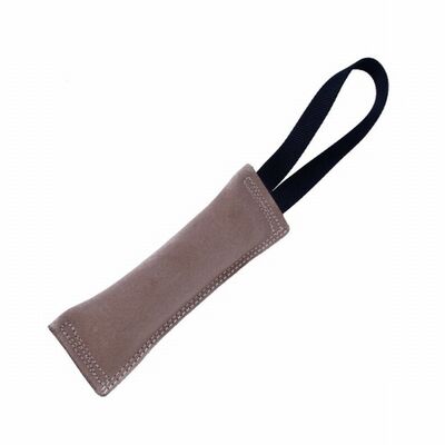 Doggie Deri Eğitim Köpek Isırma Yastığı Bej 5x20 Cm 