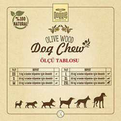 Doggie Doğal Zeytin Ağacı Köpek Çiğneme Oyuncağı Medium 15 kg - Thumbnail