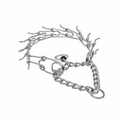 Doggie Eğitim Serisi Dikenli Boğma Zincir Köpek Eğitim Tasması 4x60 Cm 