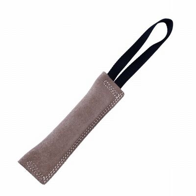 Doggie Deri Eğitim Köpek Isırma Yastığı Bej 4x18 Cm 