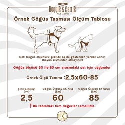 Doggie Havalı Dokumadan El Yapımı Köpek Göğüs Tasması Red - Thumbnail