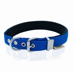 Doggie Konfor Dokuma Köpek Boyun Tasması Royalblue 2x30 35 Cm - Thumbnail