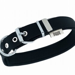 Doggie Konfor Dokuma Köpek Boyun Tasması Siyah 2,5x37 45 Cm - Thumbnail