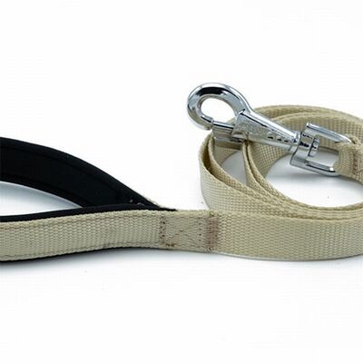 Doggie Konfor Dokuma Köpek Gezdirme Tasması Haki 2,5x120 Cm 