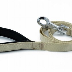 Doggie Konfor Dokuma Köpek Gezdirme Tasması Haki 3x100 Cm - Thumbnail