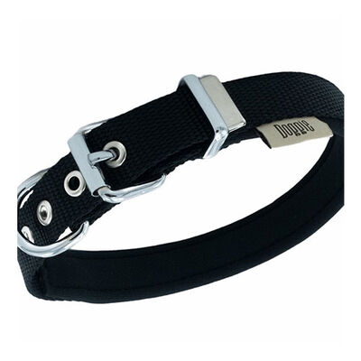 Doggie Konfor Dokuma Siyah Köpek Boyun Tasması Small 2 x 30-35 cm 
