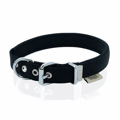 Doggie Konfor Dokuma Siyah Köpek Boyun Tasması Small 2 x 30-35 cm 