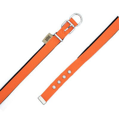 Doggie Konfor Dokuma Turuncu Köpek Boyun Tasması Small 2 x 30-35 cm 