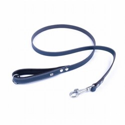 Doggie Konfor Klasik Deri Köpek Gezdirme Tasması Royalblue 2x140 Cm - Thumbnail