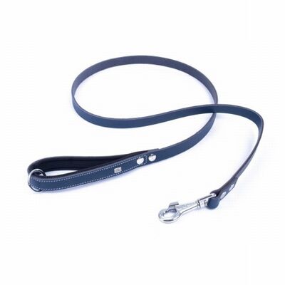 Doggie Konfor Klasik Deri Köpek Gezdirme Tasması Royalblue 2x140 Cm 