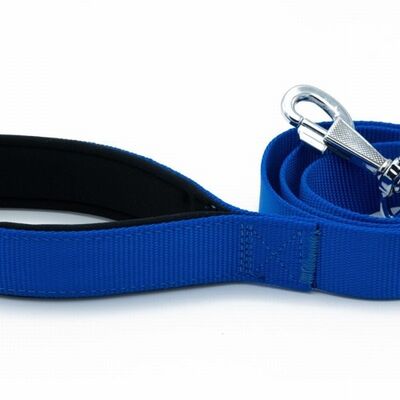 Doggie Konfor Klasik Dokuma Köpek Gezdirme Tasması Royalblue 3x100 Cm 