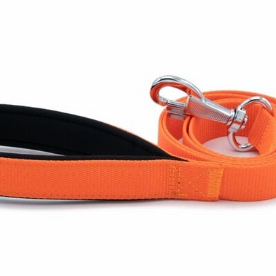 Doggie Konfor Klasik Dokuma Köpek Gezdirme Tasması Turuncu 2,5x120 Cm 