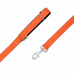 Doggie Konfor Klasik Dokuma Köpek Gezdirme Tasması Turuncu 2x140 Cm - Thumbnail