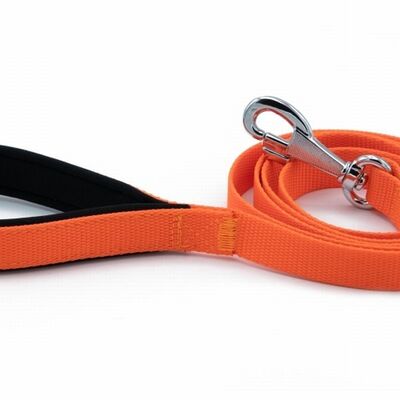 Doggie Konfor Klasik Dokuma Köpek Gezdirme Tasması Turuncu 2x140 Cm 