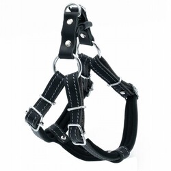 Doggie Konfor Ronin Deri Köpek Göğüs Tasması 1,5x40 45 Cm - Thumbnail