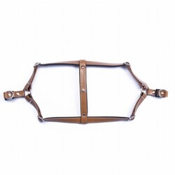 Doggie Konfor Ronin Deri Köpek Göğüs Tasması Camel 1,5x40 45 Cm - Thumbnail