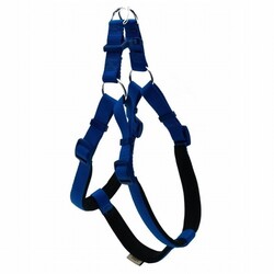 Doggie - Doggie Konfor Ronin Dokuma Köpek Göğüs Tasması Royalblue 2x55-65 Cm 