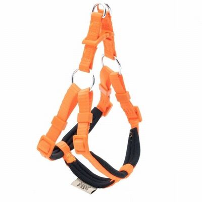 Doggie Konfor Ronin Dokuma Köpek Göğüs Tasması Turuncu 1x30 35 Cm 