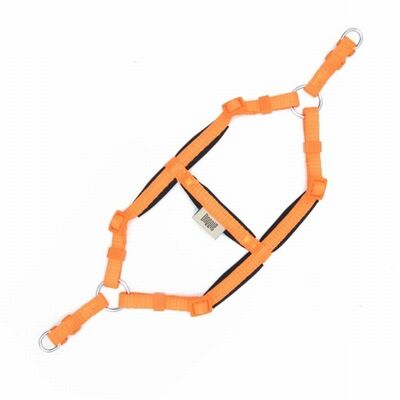 Doggie Konfor Ronin Dokuma Köpek Göğüs Tasması Turuncu 1x30 35 Cm 