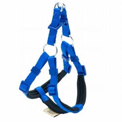 Doggie Konfor Ronin Dokuma Köpek Göğüs Tasması Royalblue 1x30 35 Cm - Thumbnail