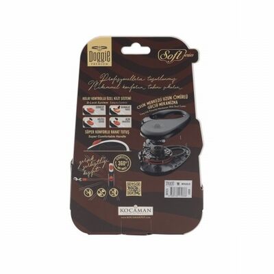 Doggie Otomatik Köpek Tasması Soft Seri Medium Mavi 