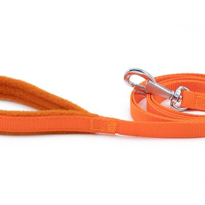 Doggie Polar Dokumadan El Yapımı Köpek Gezdirme Kayışı Orange