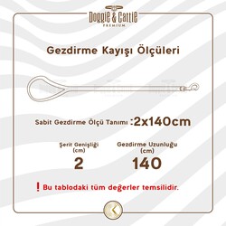 Doggie Polar Dokumadan El Yapımı Köpek Gezdirme Kayışı Pınk - Thumbnail