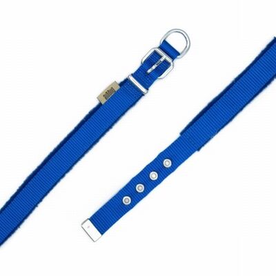 Doggie Polar Pedli Sade Dokuma Köpek Boyun Tasması Royalblue 2x35-40 Cm 