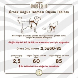 Doggie Polar Ronin Dokuma Köpek Göğüs Tasması Royalblue 1,5x35 40 Cm - Thumbnail
