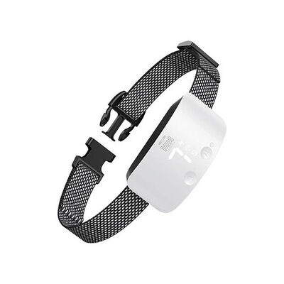 Doggie Premium Havlama Önleyici Köpek Eğitim Tasması Beyaz 