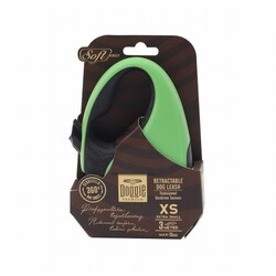 Doggie - Doggie Otomatik Köpek Tasması Soft Seri XS Yeşil 