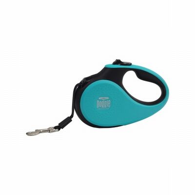 Doggie Otomatik Köpek Tasması Soft Seri XS Turkuaz 