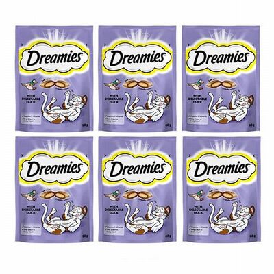 Dreamies Ördekli Kedi Ödülü 6x60 Gr 
