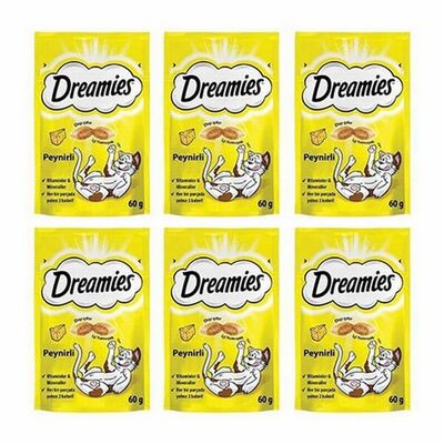 Dreamies Peynirli Kedi Ödülü 6x60 Gr 