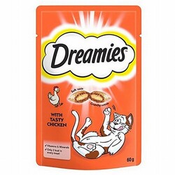 Dreamies - Dreamies Tavuklu Kedi Ödülü 60 Gr 