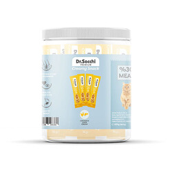 Dr.Sacchi - Dr.Sacchi Creamy Snack Tavuklu ve Ciğerli Sıvı Kedi Ödülü 30x14 Gr 