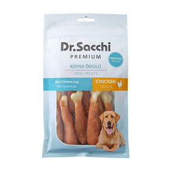 Dr.Sacchi - Dr.Sacchi Premium Mini Tavuk Butlu Tahılsız Köpek Ödülü 115 Gr 
