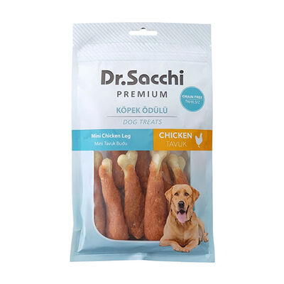 Dr.Sacchi Premium Mini Tavuk Butlu Tahılsız Köpek Ödülü 115 Gr 