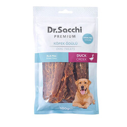 Dr.Sacchi - Dr.Sacchi Premium Ördekli Fileto Tahılsız Köpek Ödülü 100 Gr 