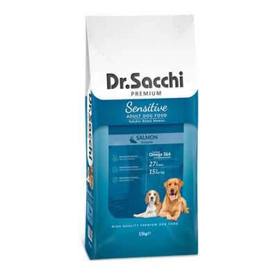Dr.Sacchi Premium Sensitive Salmon Yetişkin Köpek Maması