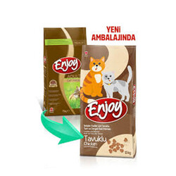 Enjoy Tavuklu Yetişkin Kedi Maması 15 Kg - Thumbnail