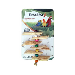 EuroBird - EuroBird Kuş Oyuncağı Süpürge Otu Askılı
