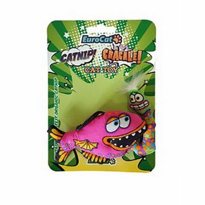 EuroCat Yemli Pembe Balık Kedi Oyuncağı 